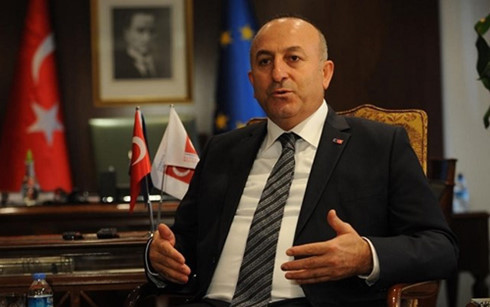 Ngoại trưởng Thổ Nhĩ Kỳ Mevlut Cavusoglu. (Ảnh: yenicaggazetesi).