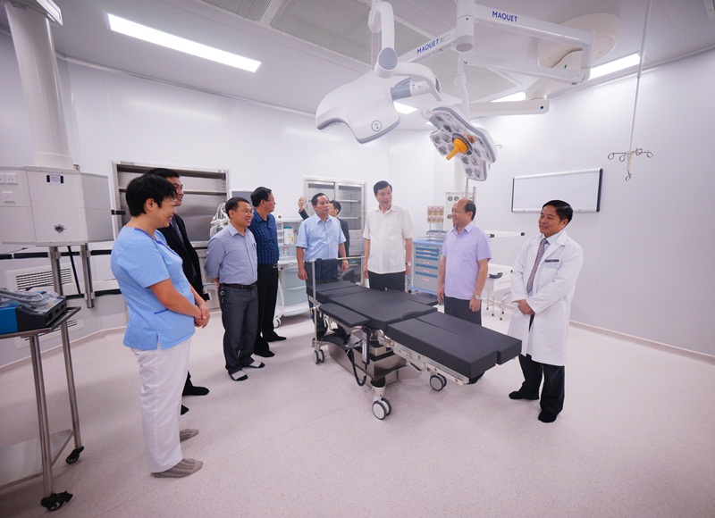 Bệnh viện Vimec Hạ Long được đầu tư trang thiết bị hiện đại theo chuẩn quốc tế.