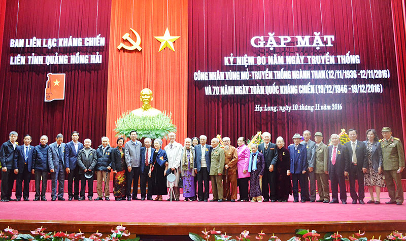 Ban liên lạc kháng chiến liên tỉnh Quảng Hồng Hải gặp mặt truyền thống lần thứ VI