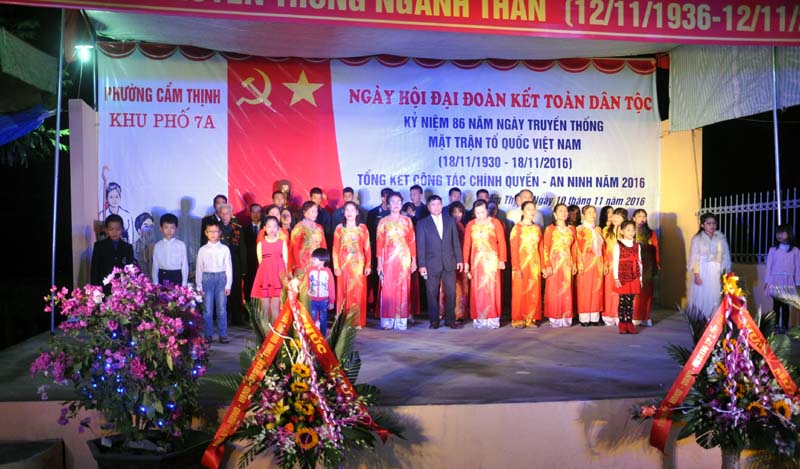 Khu phố 7A tổ chức băn nghệ chào mừng 86 năm, Ngày truyền thống MTTQ Việt Nam