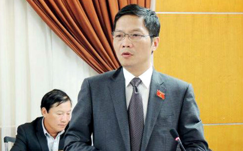 Bộ trưởng Bộ Công Thương - Trần Tuấn Anh tại buổi làm việc với Tổ công tác của Thủ tướng sáng 14/11. (Ảnh: VnExpress)