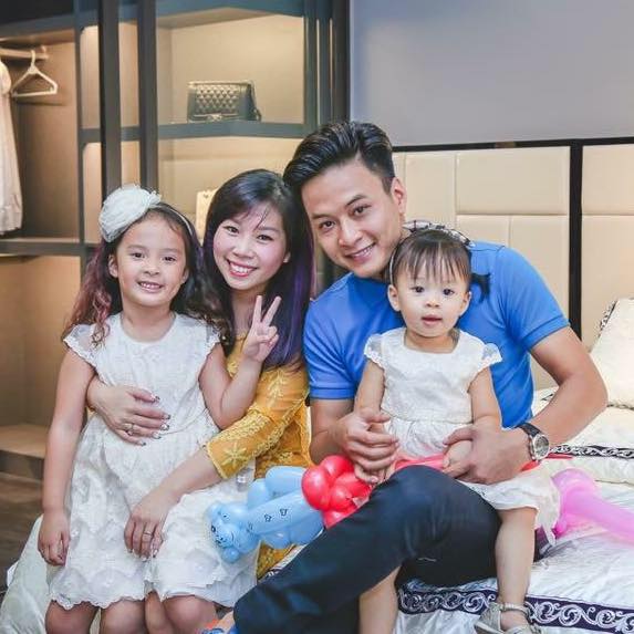Tổ ấm hạnh phúc của gia đình diễn viên Hồng Đăng (Ảnh: FBNV)