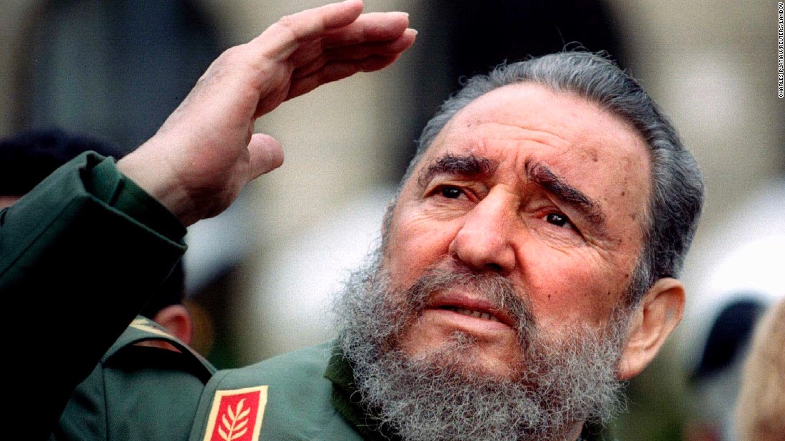 Lãnh tụ cách mạng của nhân dân Cuba Fidel Castro Ruz
