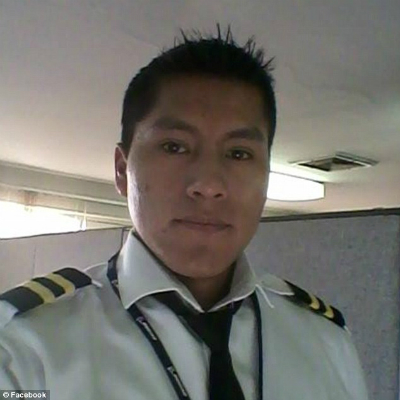 Erwin Tumiri, người sống sót vụ rơi máy bay. Ảnh: Facebook