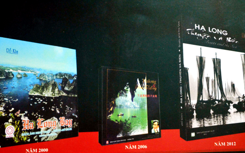 Những cuốn sách ảnh về Hạ Long của Nghệ sĩ nhiếp ảnh Đỗ Kha đều đoạt giải cao tại các cuộc thi, cuộc vận động sáng tác.