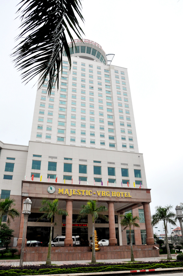 Khách sạn Majestic Móng Cái là khách sạn 5 sao vừa bị Tổng cục Du lịch thu hồi quyết định hạng sao.