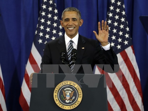 Tổng thống Mỹ Barack Obama. (Nguồn: AP/TTXVN)