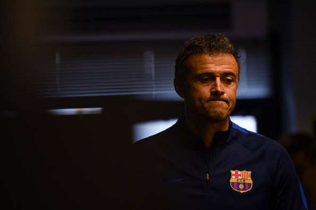  Luis Enrique không chắc chắn về tương lai tại Barcelona. Ảnh: Sportskeeda