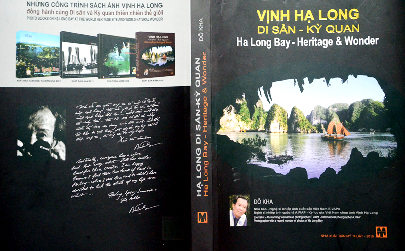 Bìa cuốn sách ảnh Vịnh Hạ Long, Di sản - Kỳ quan.