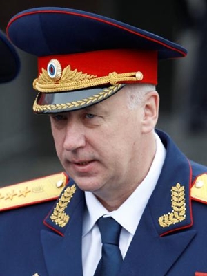 Alexander Bastrykin, lãnh đạo Ủy ban Điều tra Nga, trợ lý thân cận của Putin. Ảnh: Reuters