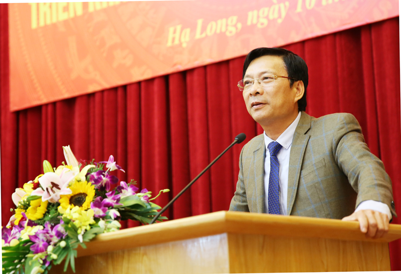 Đồng chí Nguyễn Văn Đọc, Bí thư Tỉnh ủy, Chủ tịch HĐND tỉnh: 