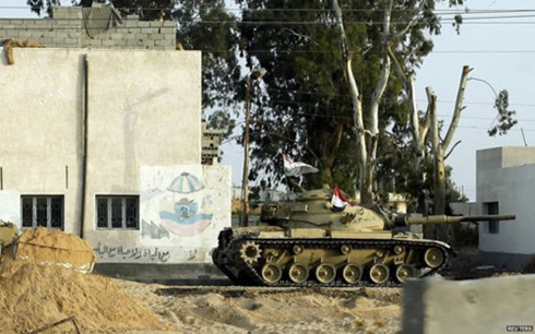 Khoảng 600 nhân viên an ninh Ai Cập bị giết do các cuộc tấn công quân sự từ năm 2013 (Ảnh Reuters)