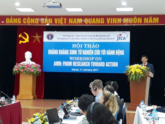 Thứ trưởng Nguyễn Thanh Long phát biểu tại Hội thảo.