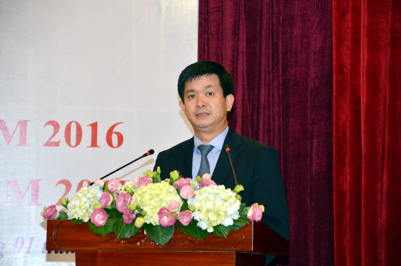 Đồng chí Lê Quang Tùng, Phó Chủ tịch UBND tỉnh phát biểu chỉ đạo tại hội nghị
