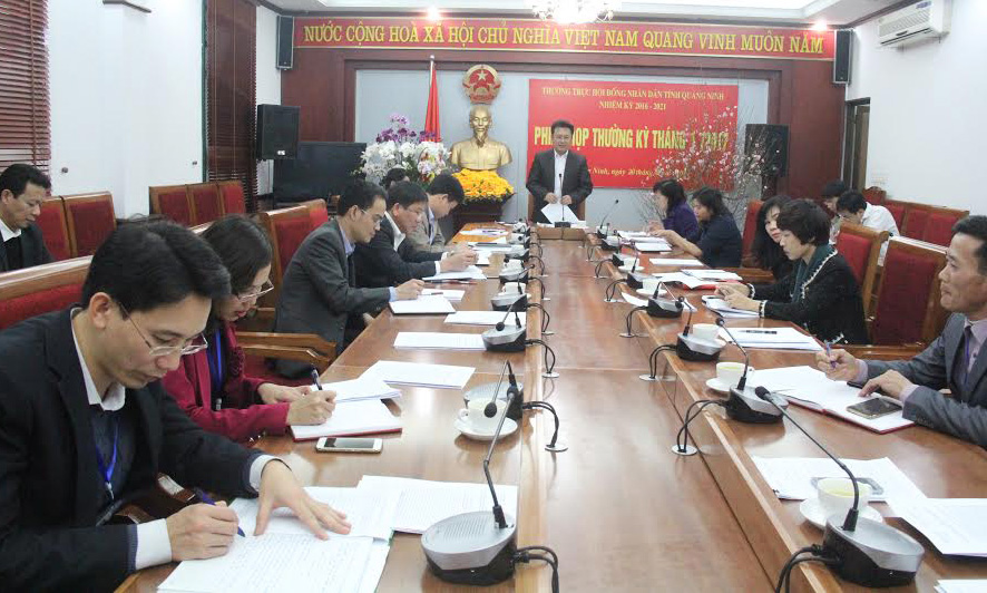 Phó Chủ tịch HĐND tỉnh Nguyễn Đức Thanh phát biểu chỉ đạo tại hội nghị.