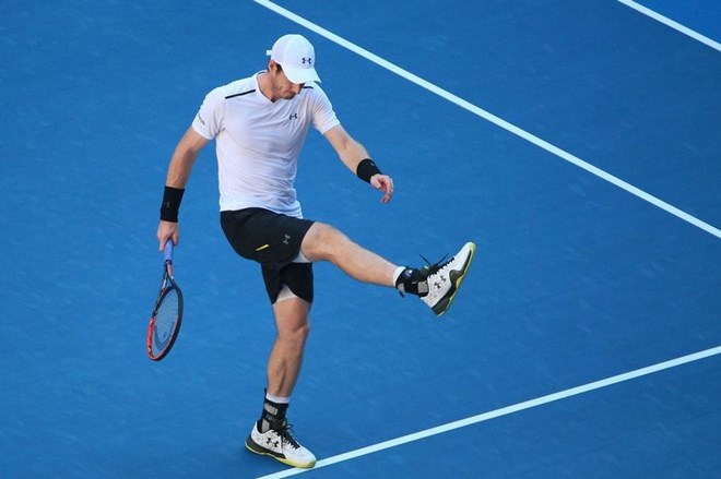 Murray thua sốc tại Australian Open 2017. (Nguồn: Getty Images)