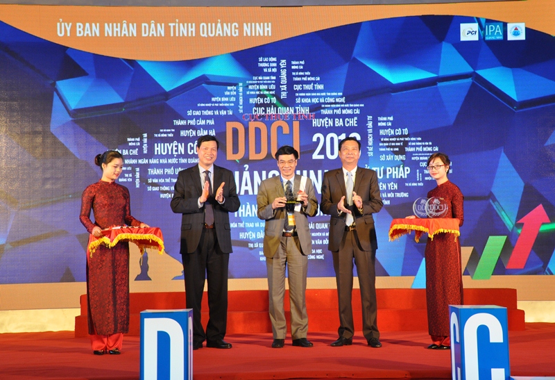 Cục thuế Quảng Ninh đứng đầu trong bảng xếp hạng DDCI 2016 khối các sở ban ngành.