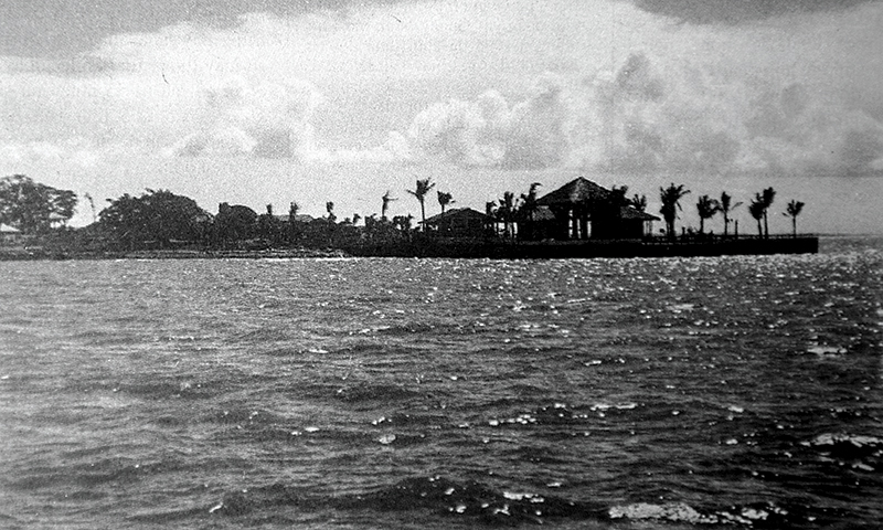 Đảo Rều vốn là hòn đảo hoang sơ không có người ở cạnh Cảng tàu khách Bãi Cháy cũ.