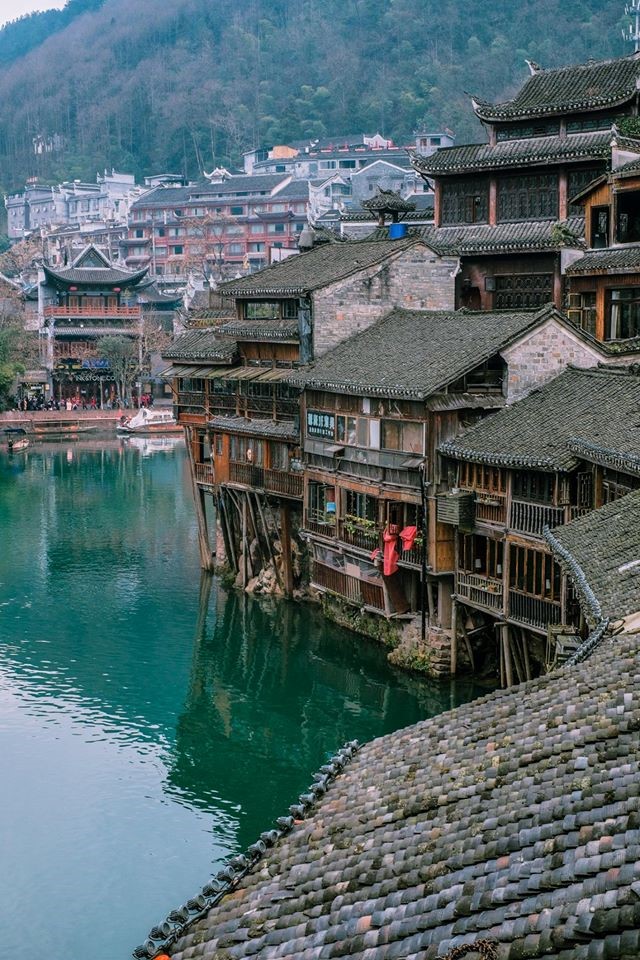 Phượng Hoàng cổ trấn FengHuang | Красивые места, Азиатская архитектура,  Китайская архитектура