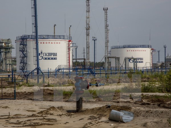 Cơ sở sản xuất dầu Gazprom ở vùng Yamal, Nga. (Nguồn: AP/TTXVN)