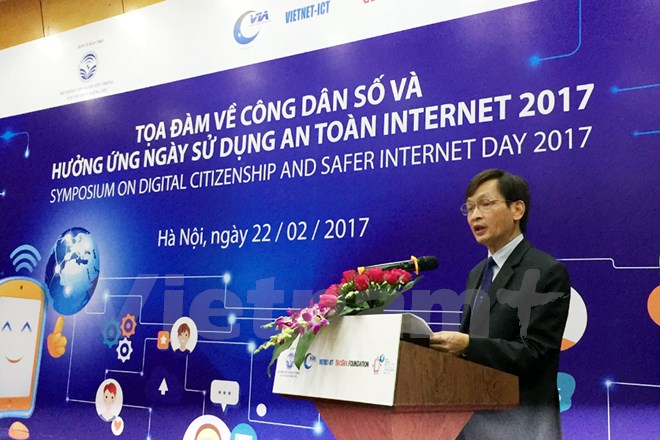Chủ tịch Hiệp hội Internet Vũ Hoàng Liên cho rằng, Việt Nam gặp nhiều thách thức trong việc phát triển Internet. (Ảnh: T.H/Vietnam+)