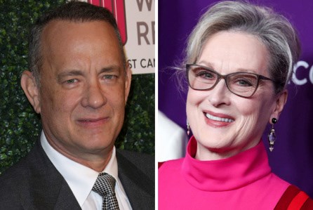Diễn viên Tom Hanks và Meryl Streep. (Nguồn: Shutterstock)