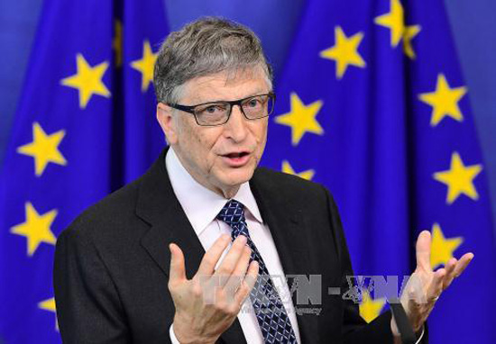 Tỷ phú Bill Gates. Ảnh:AFP/TTXVN