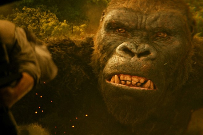 Kong: Skull Island chính thức trở thành tác phẩm điện ảnh ăn khách nhất từ trước đến nay tại Việt Nam với doanh thu gần 150 tỷ đồng. Ảnh: Warner Bros.