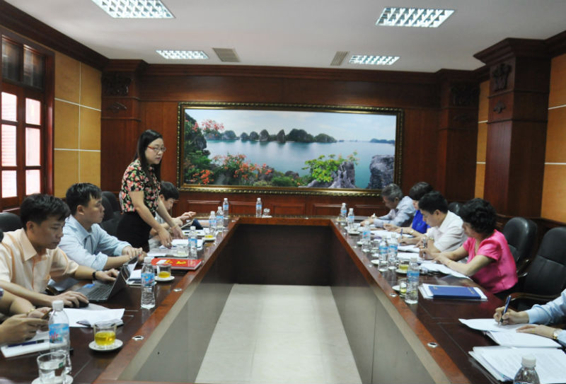 Đoàn giám sát về vấn đề ATVSLĐ tại Bảo hiểm xã hội tỉnh Quảng Ninh