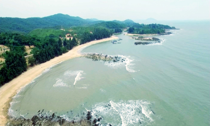 Phát triển du lịch đảo Cái Chiên, một trong những dự án thu hút đầu tư của huyện Hải Hà.