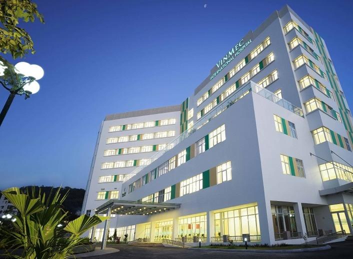 Bệnh viện quốc tế Vinmec là nơi chăm sóc sức khoẻ cho cư dân.