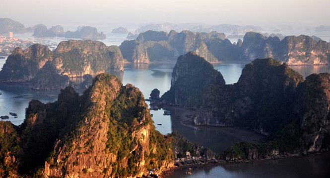 Hình ảnh vịnh Hạ Long xuất hiện trong phim Kong: Skull Island.