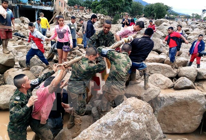 Tổng hợp diễn biến mới nhất vụ lở đất kinh hoàng ở Colombia
