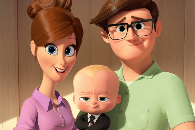 The Boss Baby sát nút vượt qua Beauty and the Beast tại Bắc Mỹ trong cuối tuần qua. Ảnh: Fox.