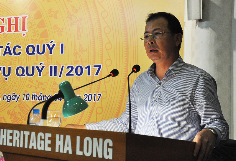 Tổng Giám đốc Đặng than hải kết luận một số giải pháp trong tâm cấn triển khai trong quý II/2017