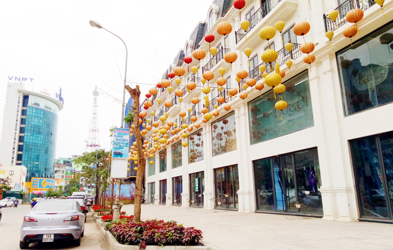 Khu nhà ở kết hợp phố mua sắm phường Bạch Đằng do Tập đoàn My Way đầu tư, góp phần làm thay đổi diện mạo đô thị Hạ Long.