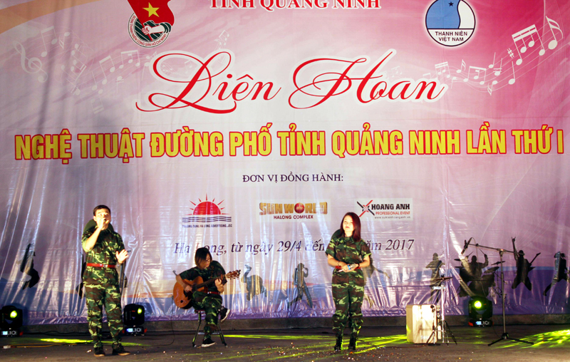 Liên hoan nghệ thuật đường phố tỉnh lần thứ I chào mừng đại hội đoàn các cấp, hưởng ứng Tuần Du lịch Hạ Long - Quảng Ninh 2017. 