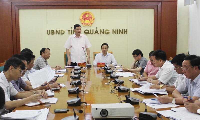 Đồng chí Nguyễn Đức Long, Phó Bí thư Tỉnh ủy, Chủ tịch UBND tỉnh phát biểu chỉ đạo tại hội nghị.