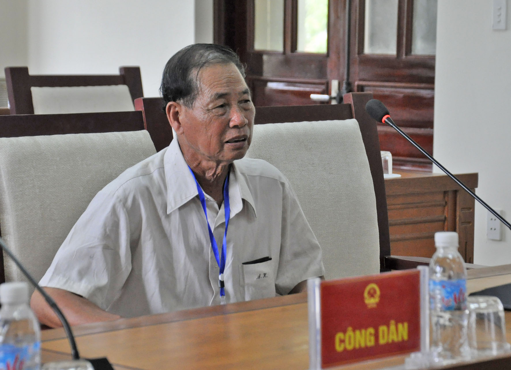 Ông Ninh A Hồ, thôn Nà Ếch, xã Húc Động, huyện Bình Liêu kiến nghị được giải quyết chế độ chính sách những năm ông công tác