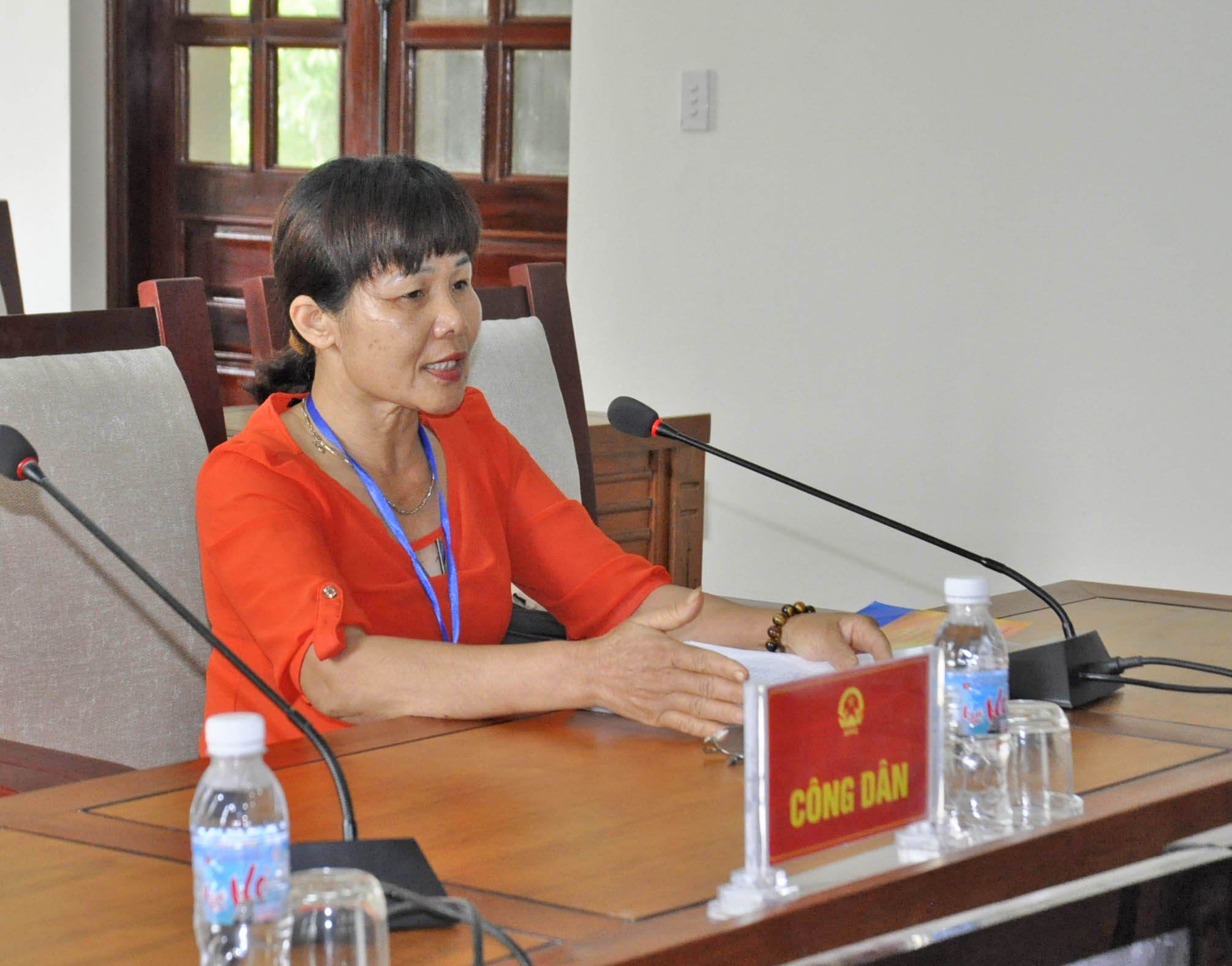 Bà Nguyễn Thị Hương Sen, tổ 2, khu 4, phường Vàng Danh, TP Uông Bí đề nghị giải quyết bồi thường thiệt hại cho căn nhà cấp 4 bà đang sinh sống