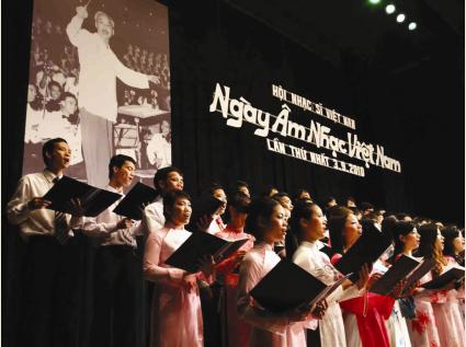 Ngày Âm nhạc Việt Nam không chỉ là ngày hội của giới âm nhạc mà còn với cả công chúng yêu nhạc.Nguồn: hoinhacsi.vn