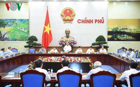 Thủ tướng Nguyễn Xuân Phúc chủ trì cuộc họp lần thứ 8 của Ủy ban Quốc gia về biến đổi khí hậu