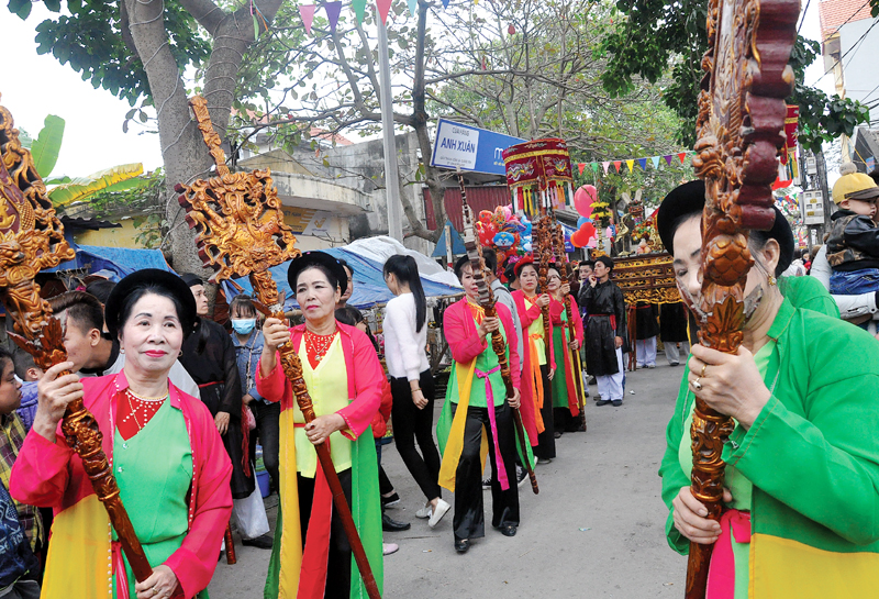Lễ hội Tiên Công được tổ chức hằng năm với các nghi lễ độc đáo.  Ảnh: Phan Hằng