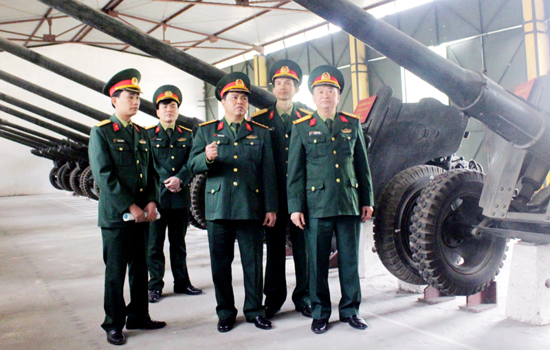 Lãnh đạo Bộ CHQS tỉnh thường xuyên kiểm tra công tác bảo quản vũ khí trang bị tại Kho 29.