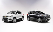 Chevrolet Trax và Ford EcoSport - cuộc chiến SUV đô thị