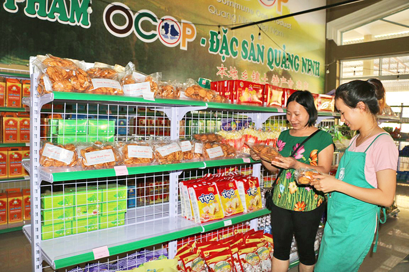 Hiện nay, hầu hết các sản phẩm OCOP của huyện Tiên Yên đều đã có mặt tại các trung tâm OCOP trong tỉnh.