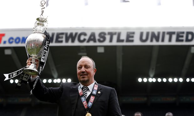  Benitez vô địch Championship cùng Newcastle.