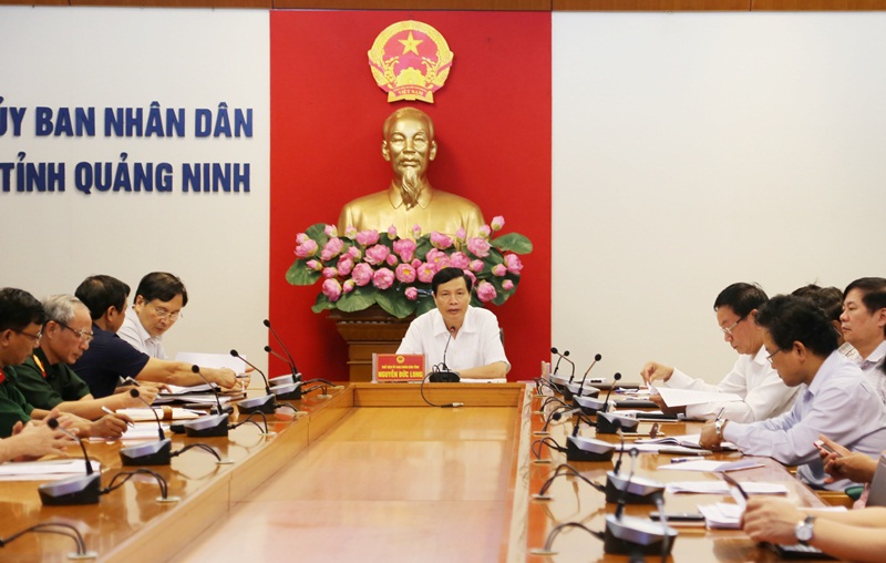 Chủ tịch UBND Nguyễn Đức Long đồng ý phương án lấy sử dụng bãi thải Đông Cao Sơn và Bắc Bàng Danh phục vụ san lấp mặt bằng các dự án trọng điểm.