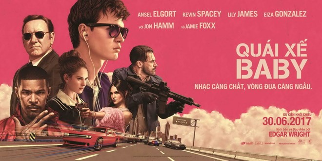 Poster phim ’Baby Driver’