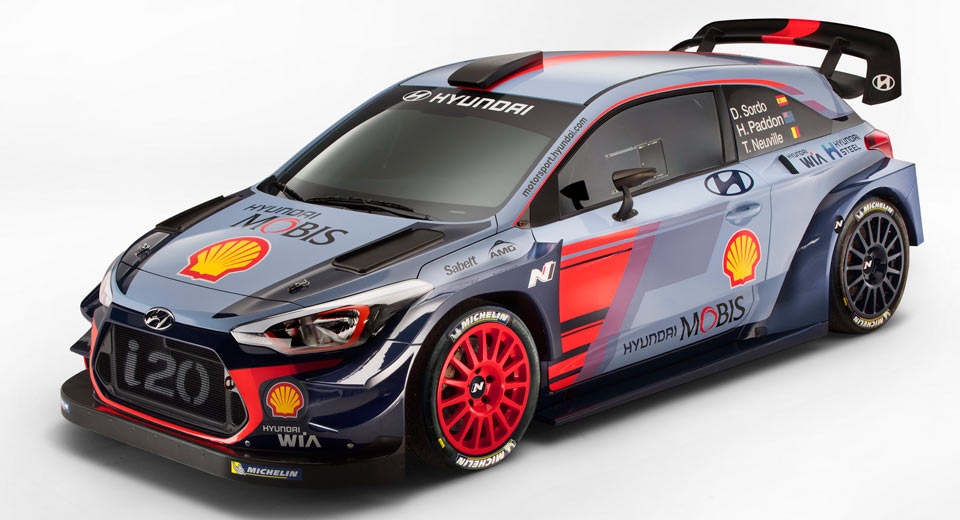 Hyundai i20 hiện đang thi đấu rất thành công tại giải đua WRC.